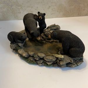 Lipco Bears at the Watering Hole Figurine